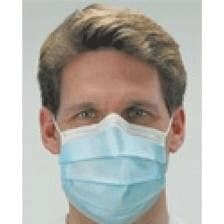 Crosstex Procedural Earloop Face Mask, ASTM Level 2, Blue, 100/Box, GCPBL100 thumbnail 12