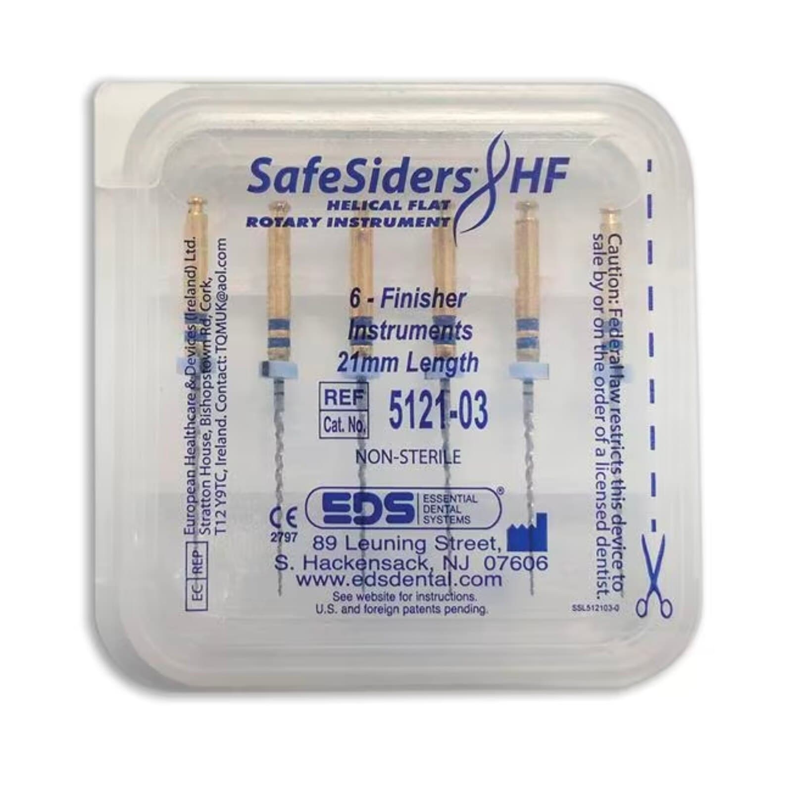 SafeSider HF Finisher 21mm, Size 30/.04 Taper, 6/Pk, 5121-03 thumbnail 3