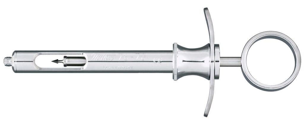 Hu-Friedy Type CW Aspirating Anesthetic Syringe, 1.8 ml, with Finger Rest, SYRCW thumbnail 10