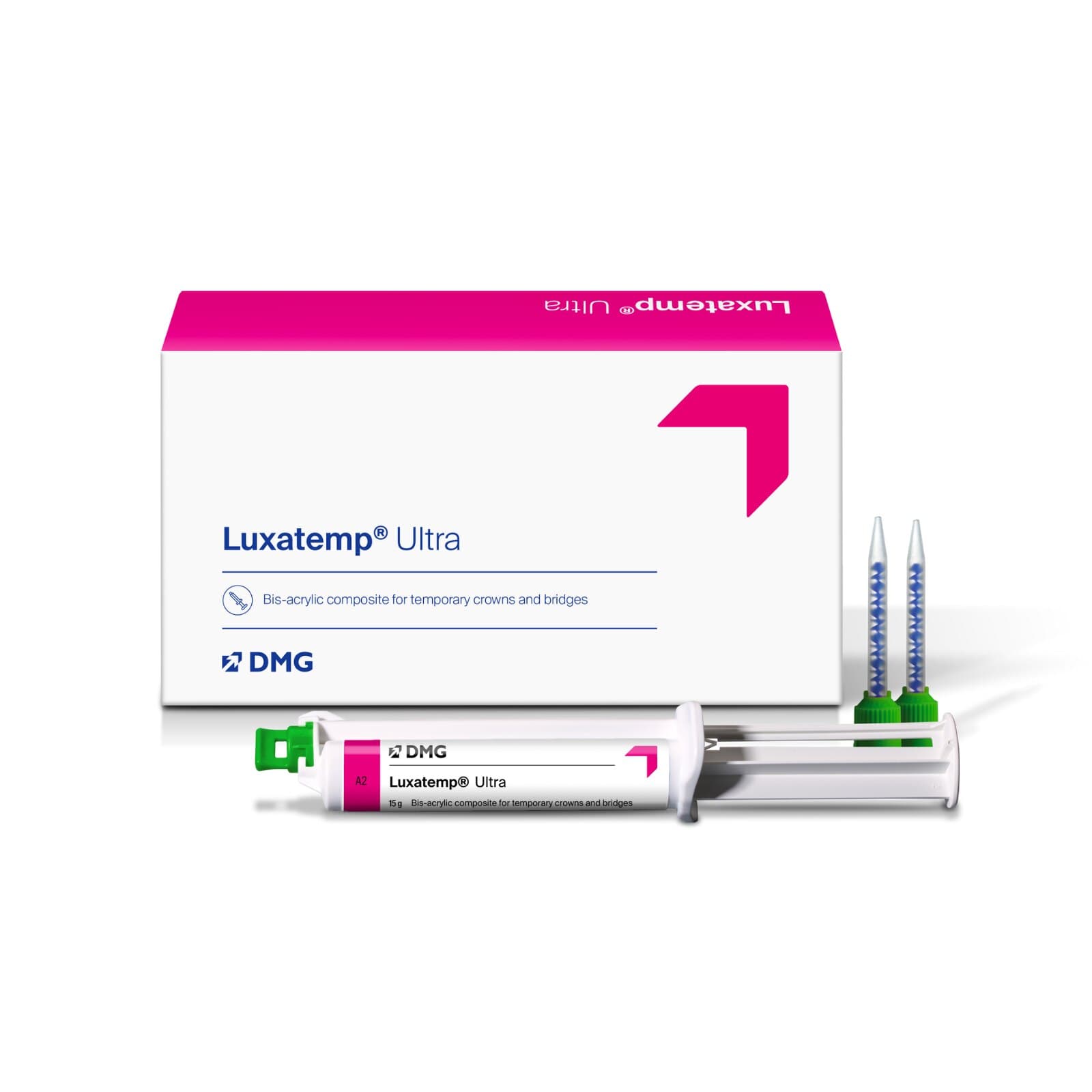 Luxatemp Ultra Smartmix Temporary Crown & Bridge Material, Syringe Refill, 15 g, Shade A2, 1/Pk, 110901 thumbnail 11