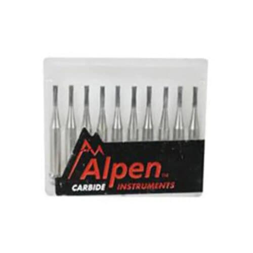Alpen Carbide Operative Bur, FG #3 Round, 1.2 mm Diameter, Friction Grip, 100/Bx, #R100003C - Alpen Burs Carbide 100/Pk FG3 Round - Image 1