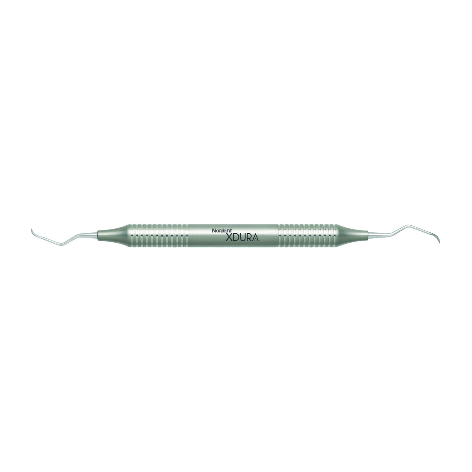 Nordent XDURA Universal Curette, Columbia #2R-2L, Double-Ended, DuraLite Round Handle, Stainless Steel thumbnail 2