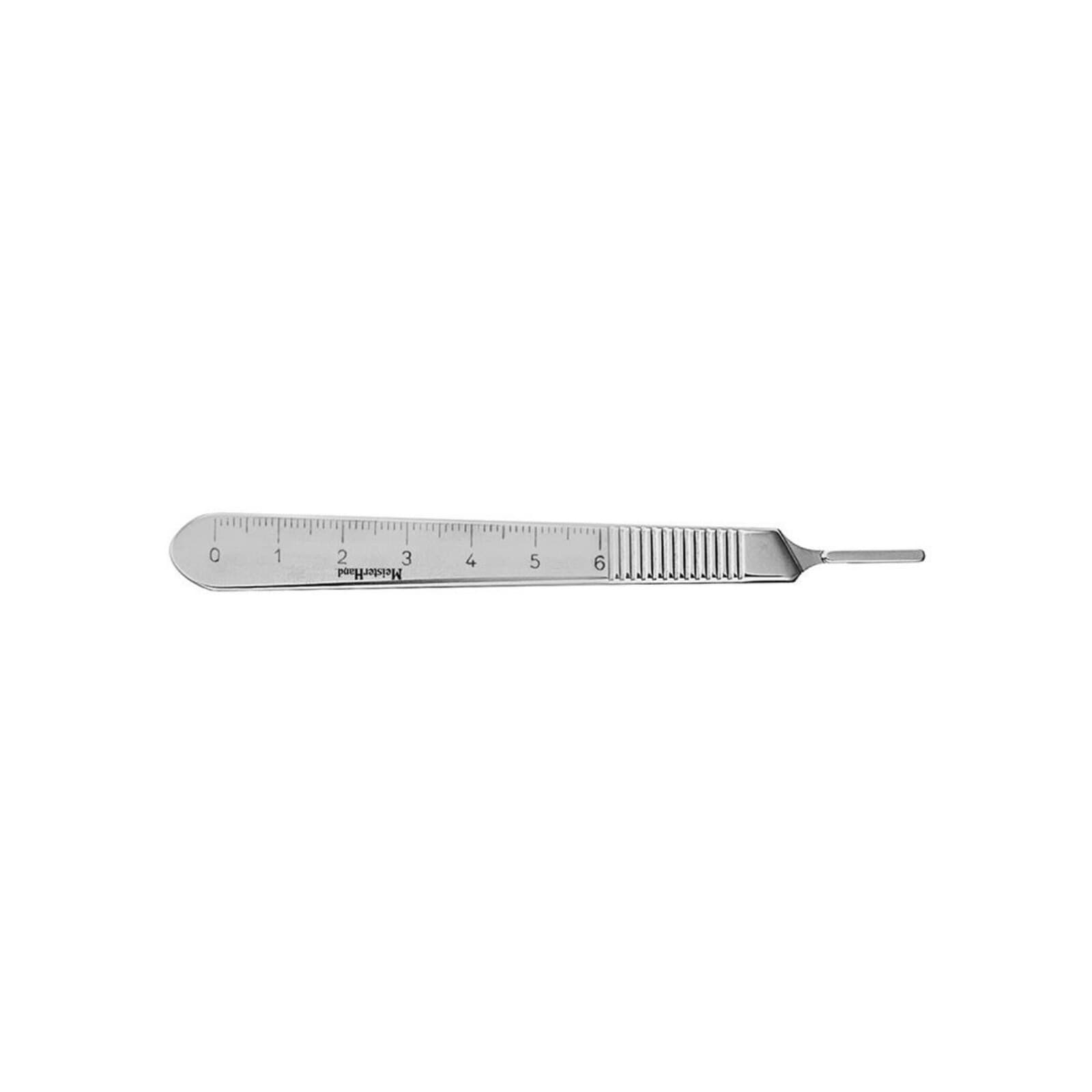 Miltex #3 Scalpel/Knife Handle, 5" (125mm), Fits Blades 10-15C, Rustless Stainless Steel, 4-7R thumbnail 4