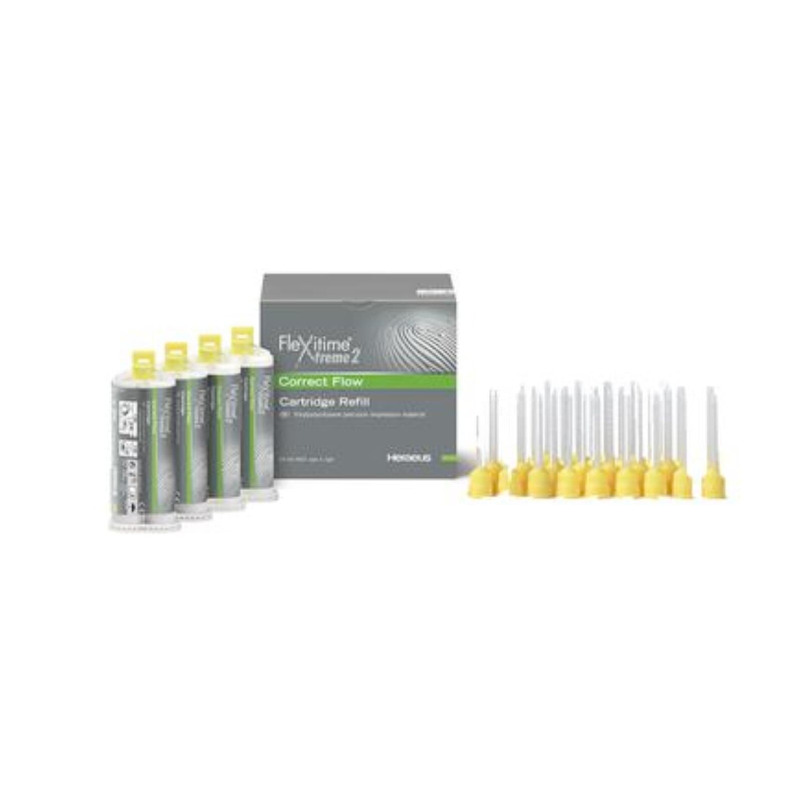 Flexitime Xtreme 2 Correct Flow VPS Impression Material Refill, 50 mL Cartridges, 6/Pk, 66050334 thumbnail 7