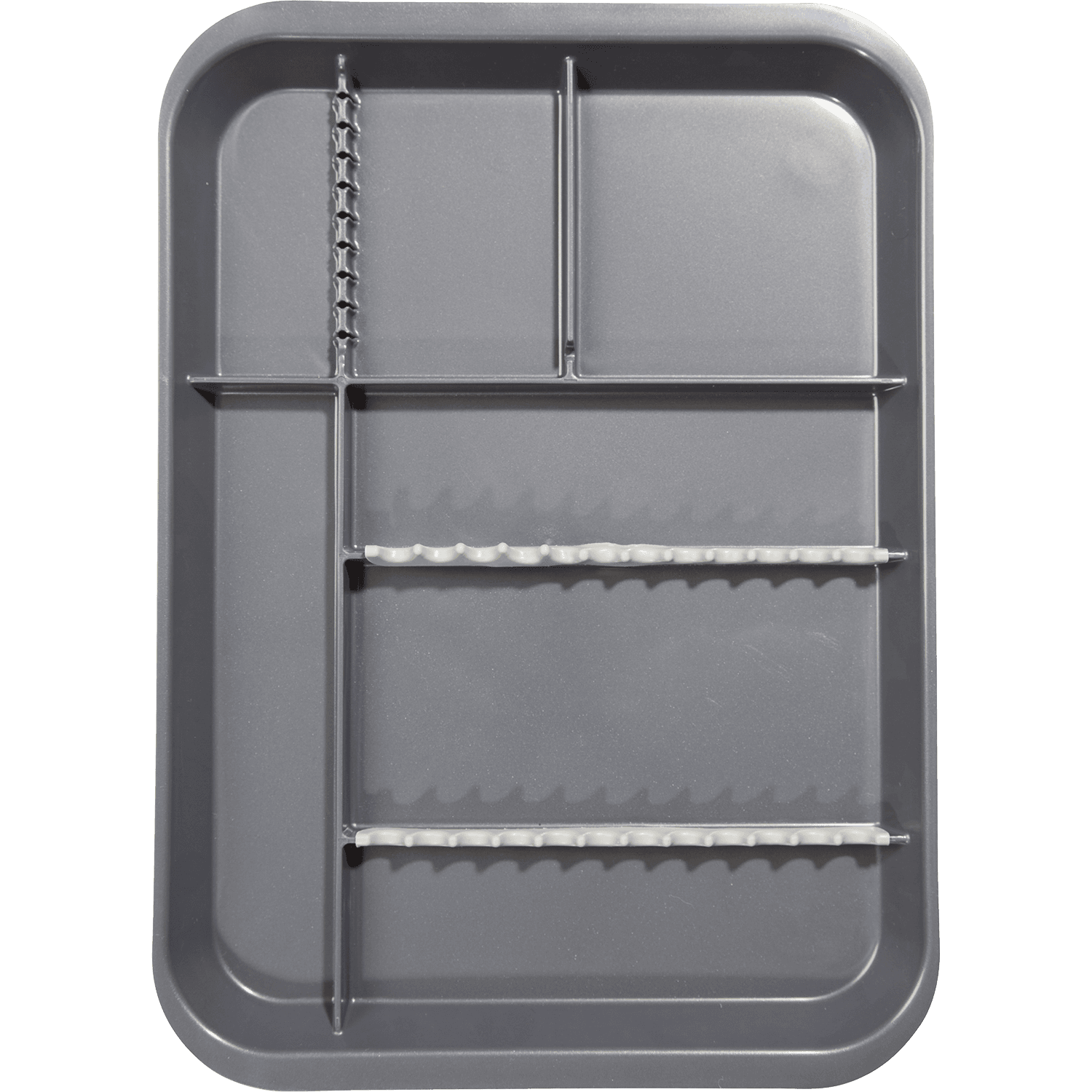 Zirc B-Lok Divided Setup Tray, Gray, Size B, 13-3/8" x 9-5/8" x 7/8", 20Z451I thumbnail 2