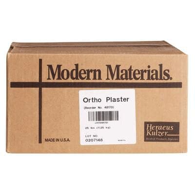 Kulzer Snow White Orthodontic Plaster, Type II, 25 lb Carton, 50048170 thumbnail 3
