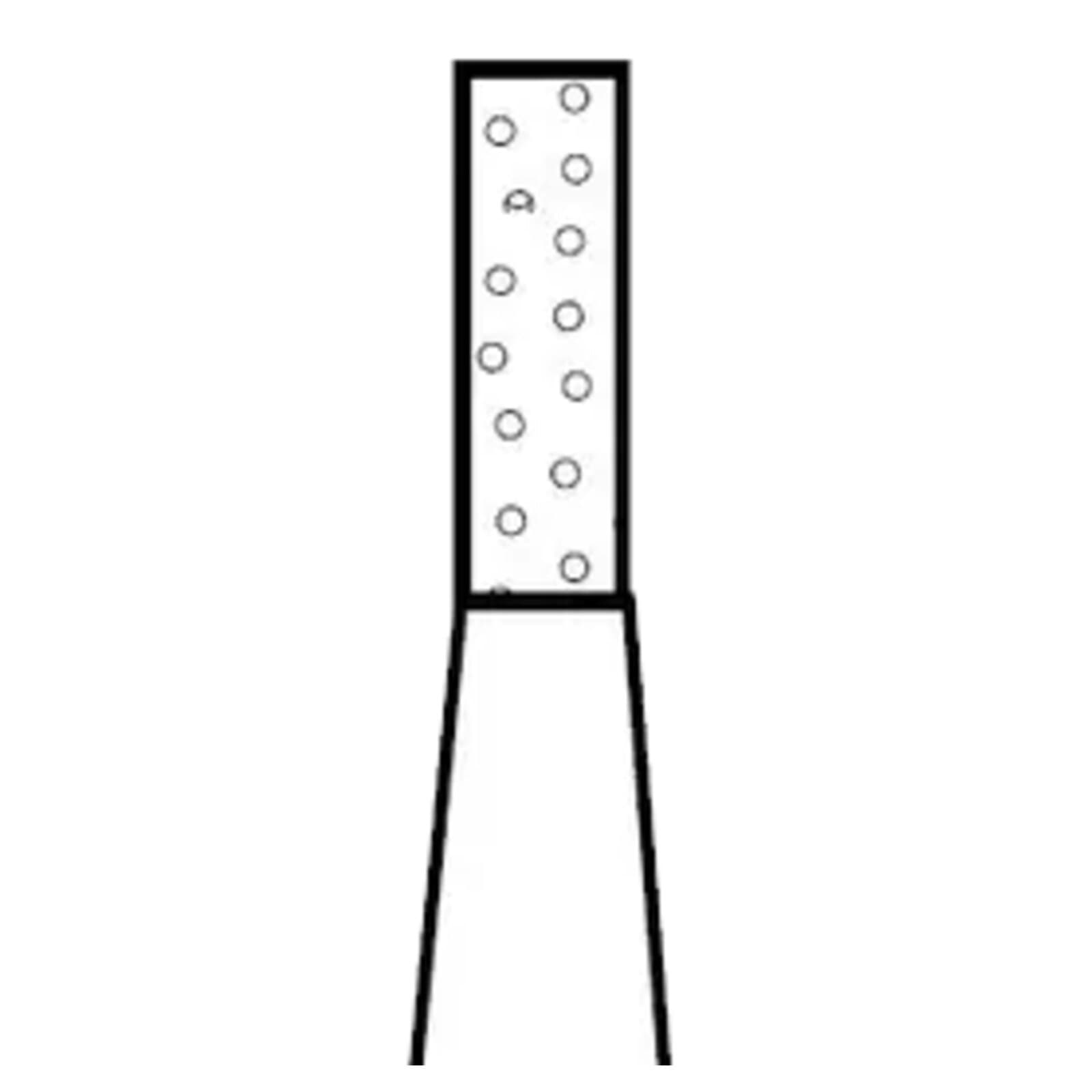 Two Striper Diamond Bur, FG, Flat-End Cylinder, #514.3, 1.1 mm, Coarse, Green, 5/Pk, 2015273 thumbnail 2