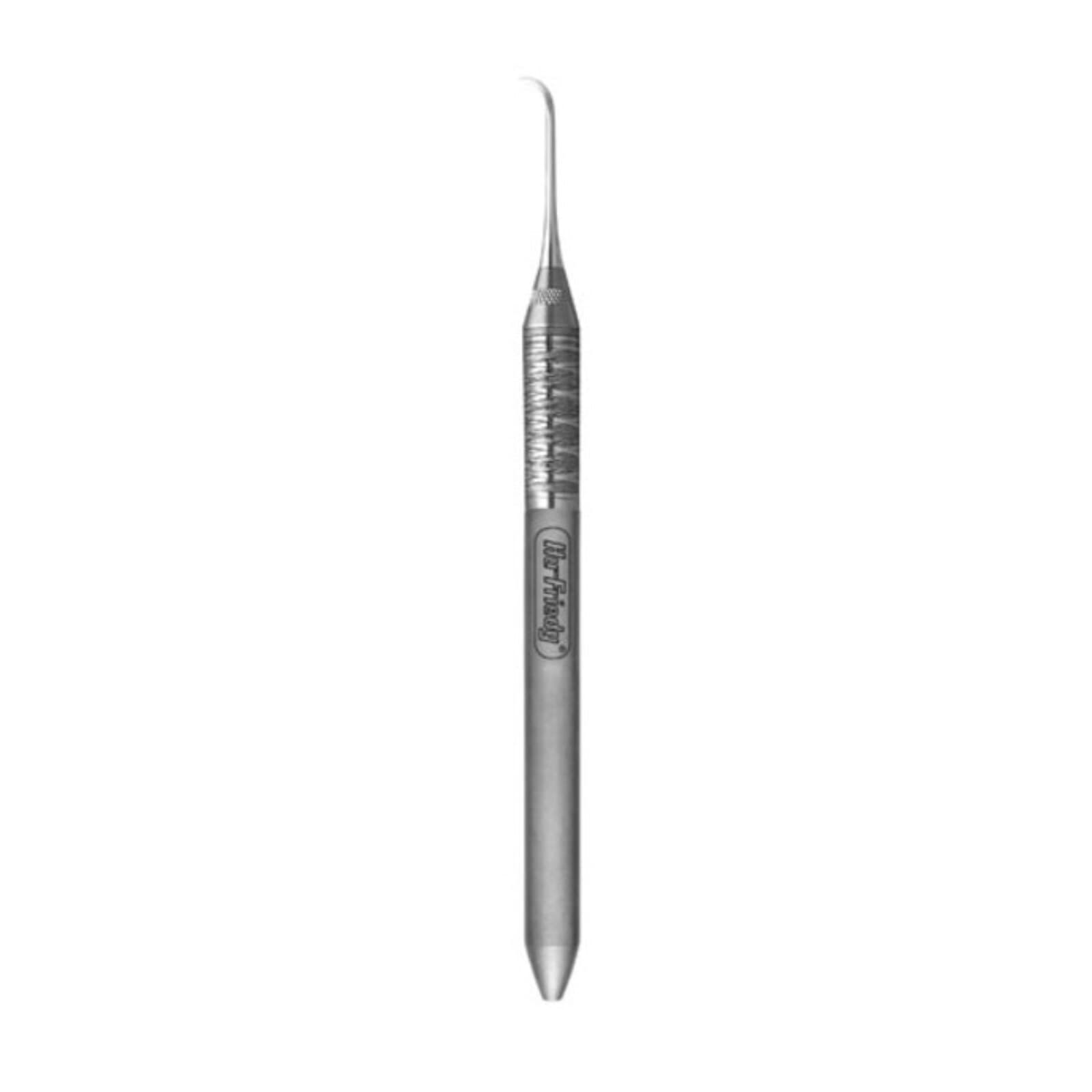 Hu-Friedy USC-128 Sickle Scaler, Single-End, #6 Satin Steel Handle, EverEdge 2.0 thumbnail 2