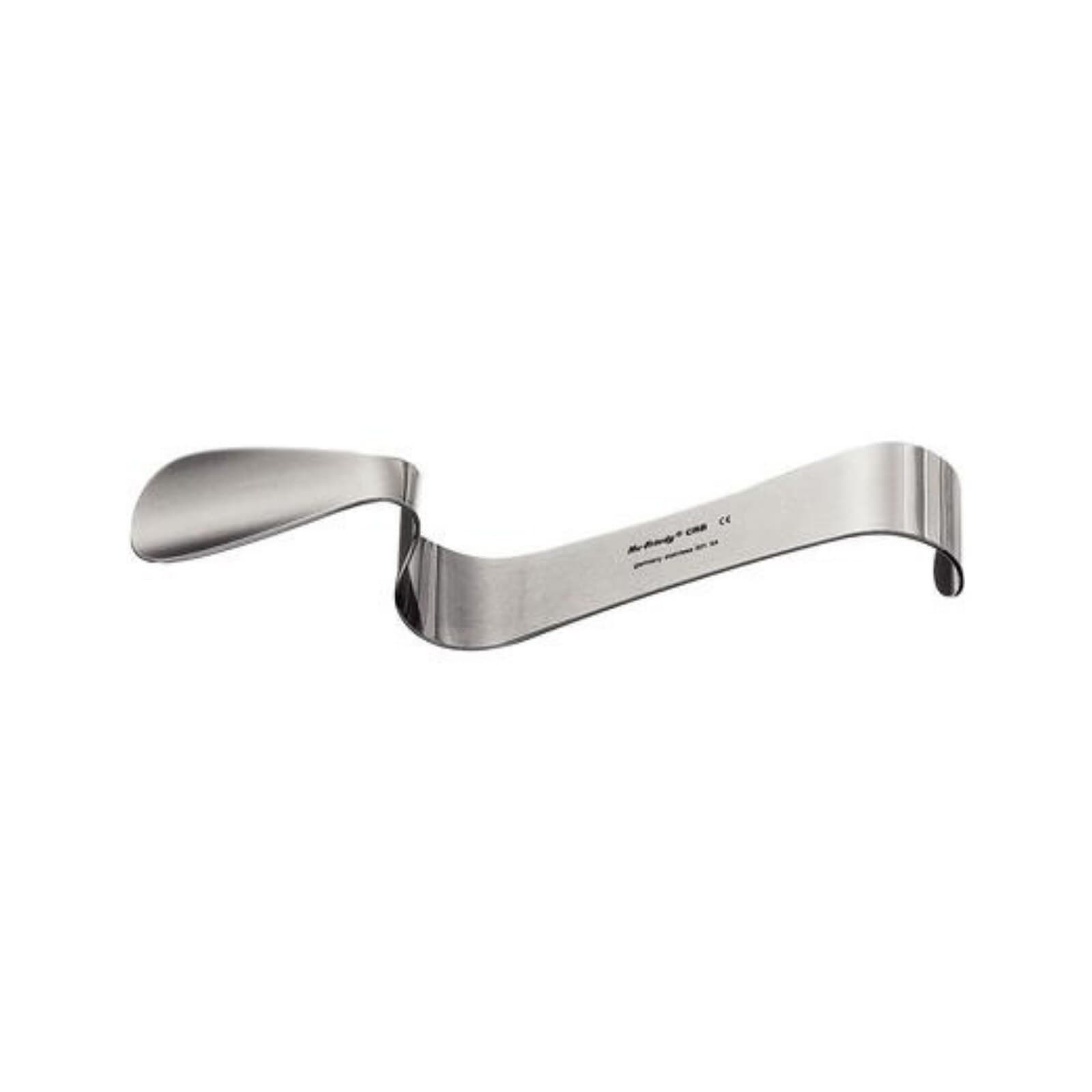 Hu-Friedy Bishop Cheek Retractor, Silver, Surgical Grade Stainless Steel, 5.3" thumbnail 3