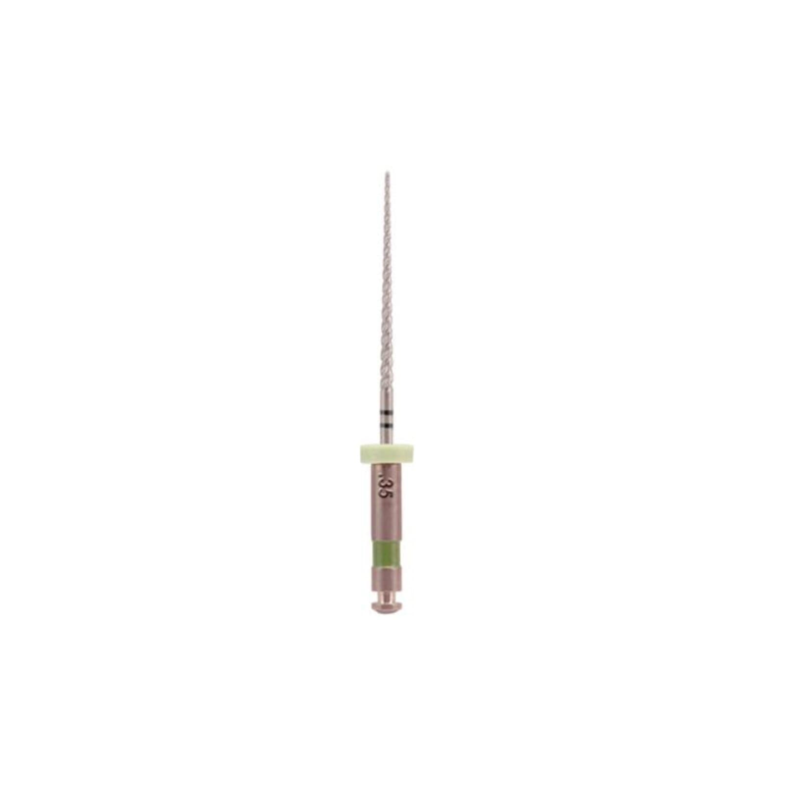 K3XF NiTi Rotary Files, .04 Taper, #35, 21 mm, Green, 6/Pk, 823-4351 thumbnail 4