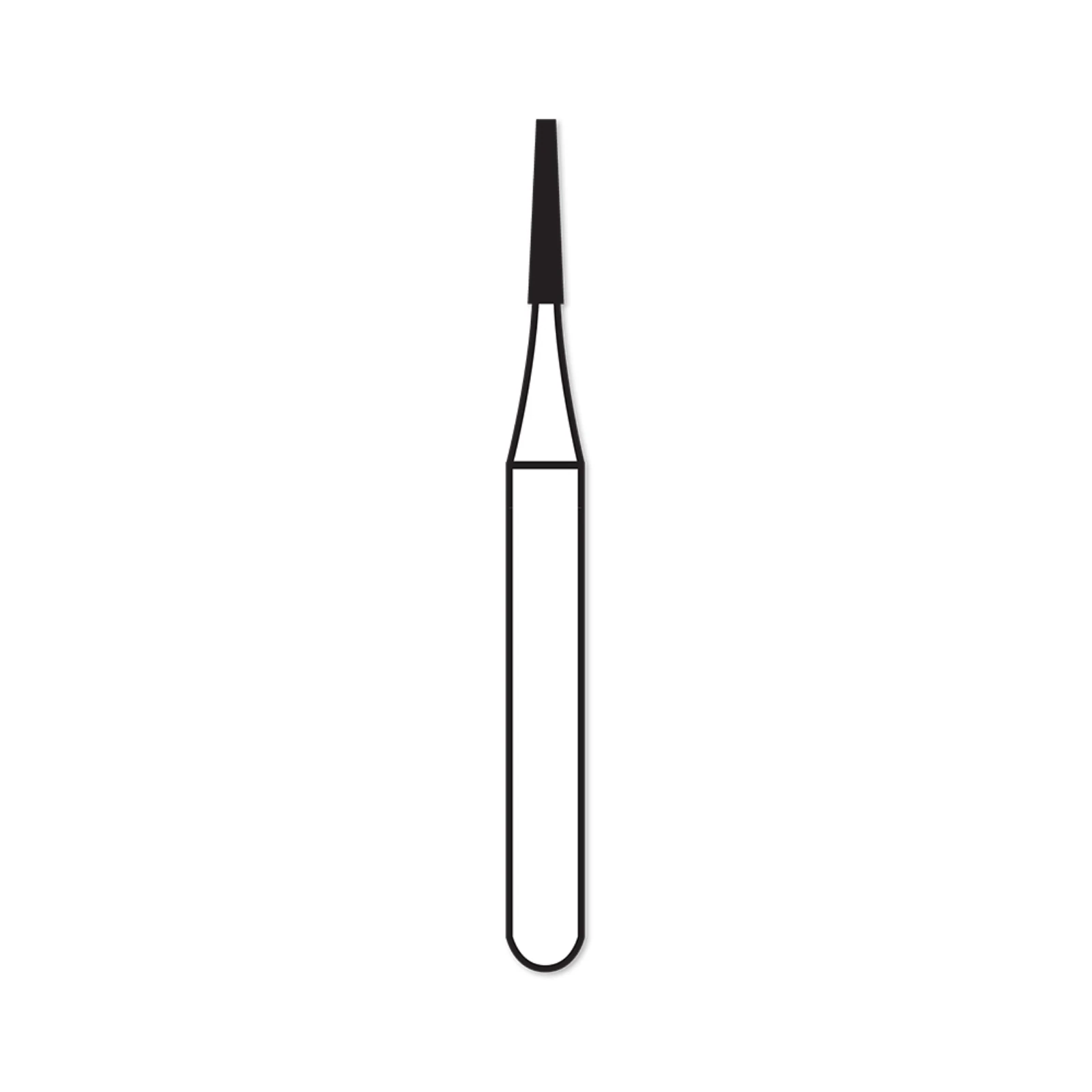 Alpen HP Carbide Bur #169L, Long Tapered Fissure, 0.9 mm Head Diameter, 10/Package - Alpen&reg; HP Carbide Burs - #169L - Image 1