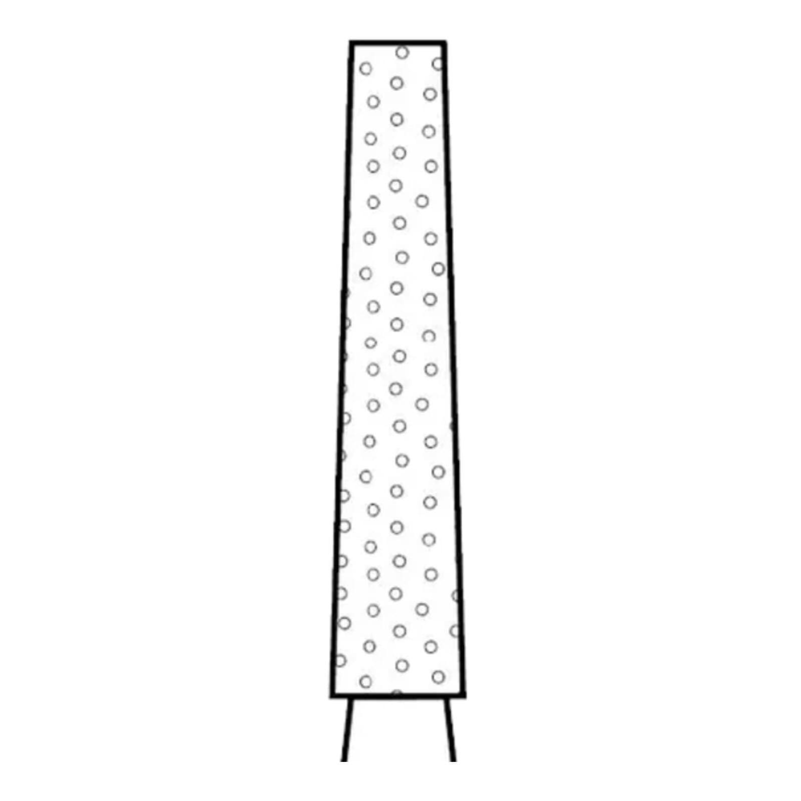 Two Striper Diamond Burs, FG, Flat-End Taper, 704.9C, 1.8 mm Major/1.3 mm Minor Diameter, 9 mm Length, Coarse, Green, 5/Pk, 2015348 thumbnail 3