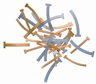 T-Bands Brass Curved Narrow Matrix Bands, 0.002" / 0.05 mm Thick, 5/32", 100/Pk, BTBC/N thumbnail 2