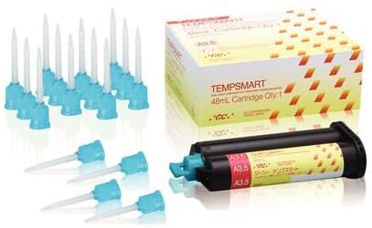 Tempsmart™ Temporary Crown and Bridge Material, A3.5, 48 mL 1:1 Cartridge with 16 Mixing Tips, 009395 thumbnail 3