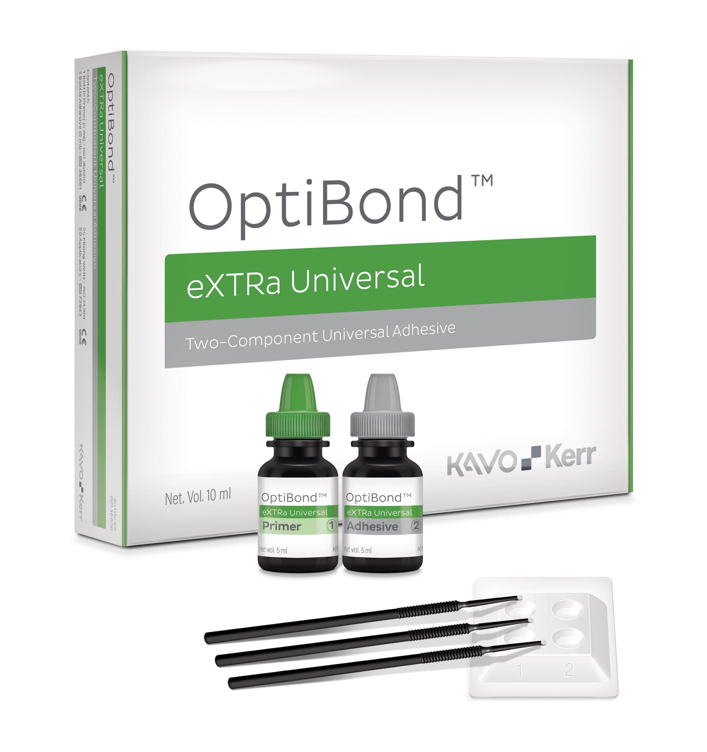 OptiBond eXTRa Universal Two-Component Self-Etch Adhesive Bottle Kit, 5 mL Primer & 5 mL Adhesive, 50 Applicators, 25 Mixing Wells, 36658 thumbnail 14