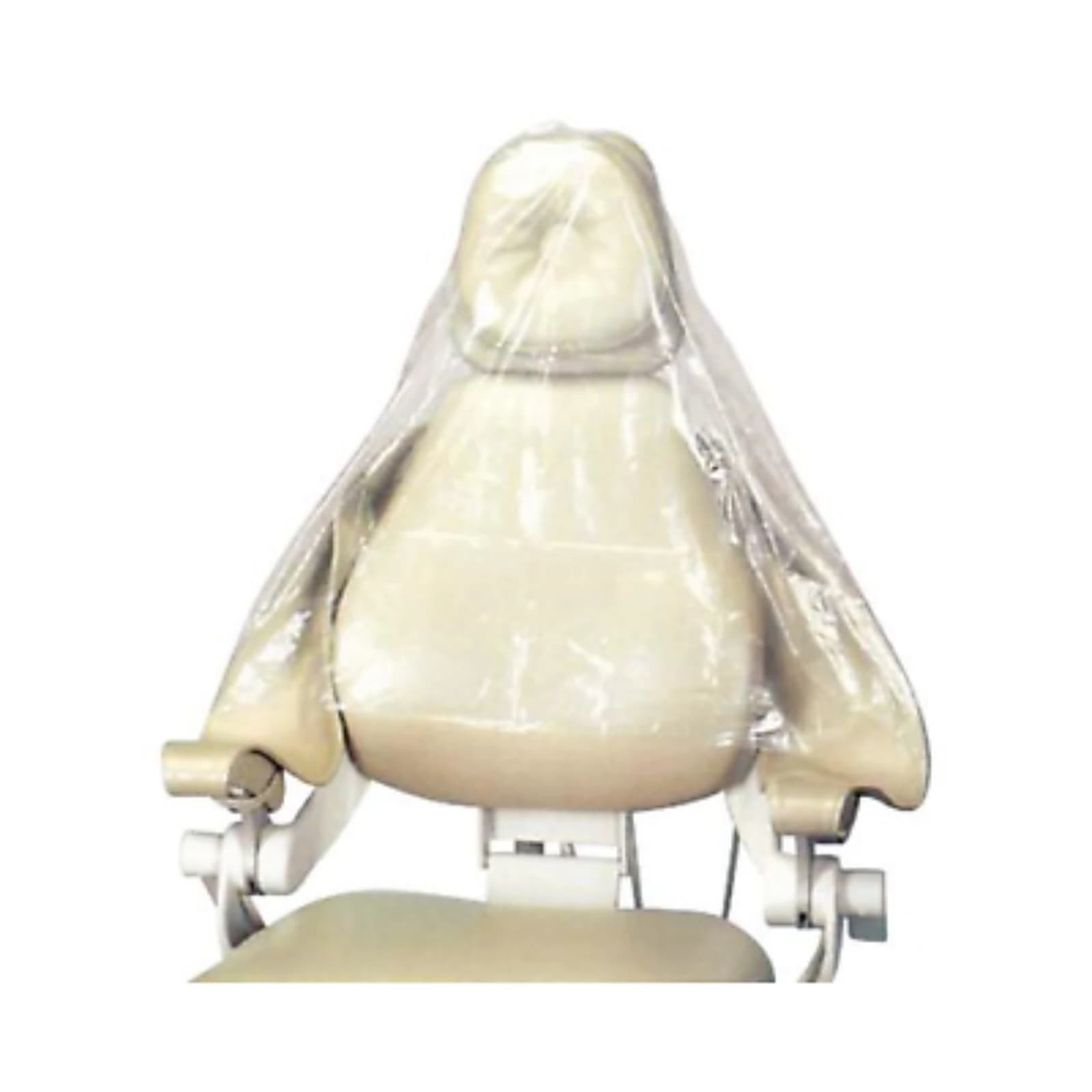 Plasdent Half Chair Covers, Clear Plastic, 27.5" x 24", 225/Box, PS3800 thumbnail 7