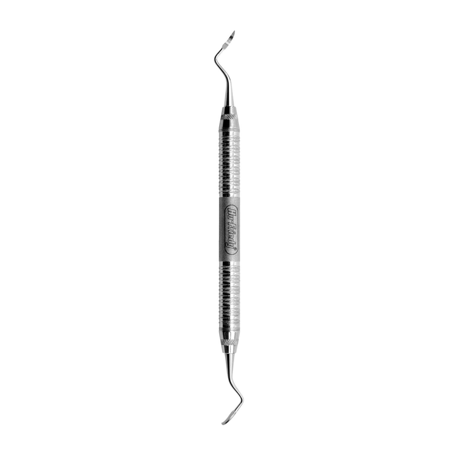 Hoexter #1 Periodontal Surgical Curette, #6 Satin Steel Handle, HOEXTER1 thumbnail 2