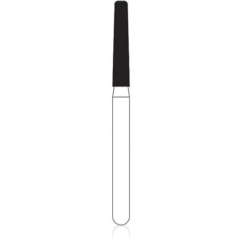 NTI FG Diamond Bur, Medium Grit, Modified Shoulder Taper, #845KR-016, 1.6 mm Head, 4.0 mm Length, Friction Grip, 5/Pkg thumbnail 2