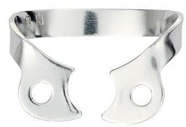 Hygenic Rubber Dam Clamp, #W2, Wingless, Gloss Finish, Bicuspids/Premolars & Upper Incisors, 1/Pk, H02768 thumbnail 3