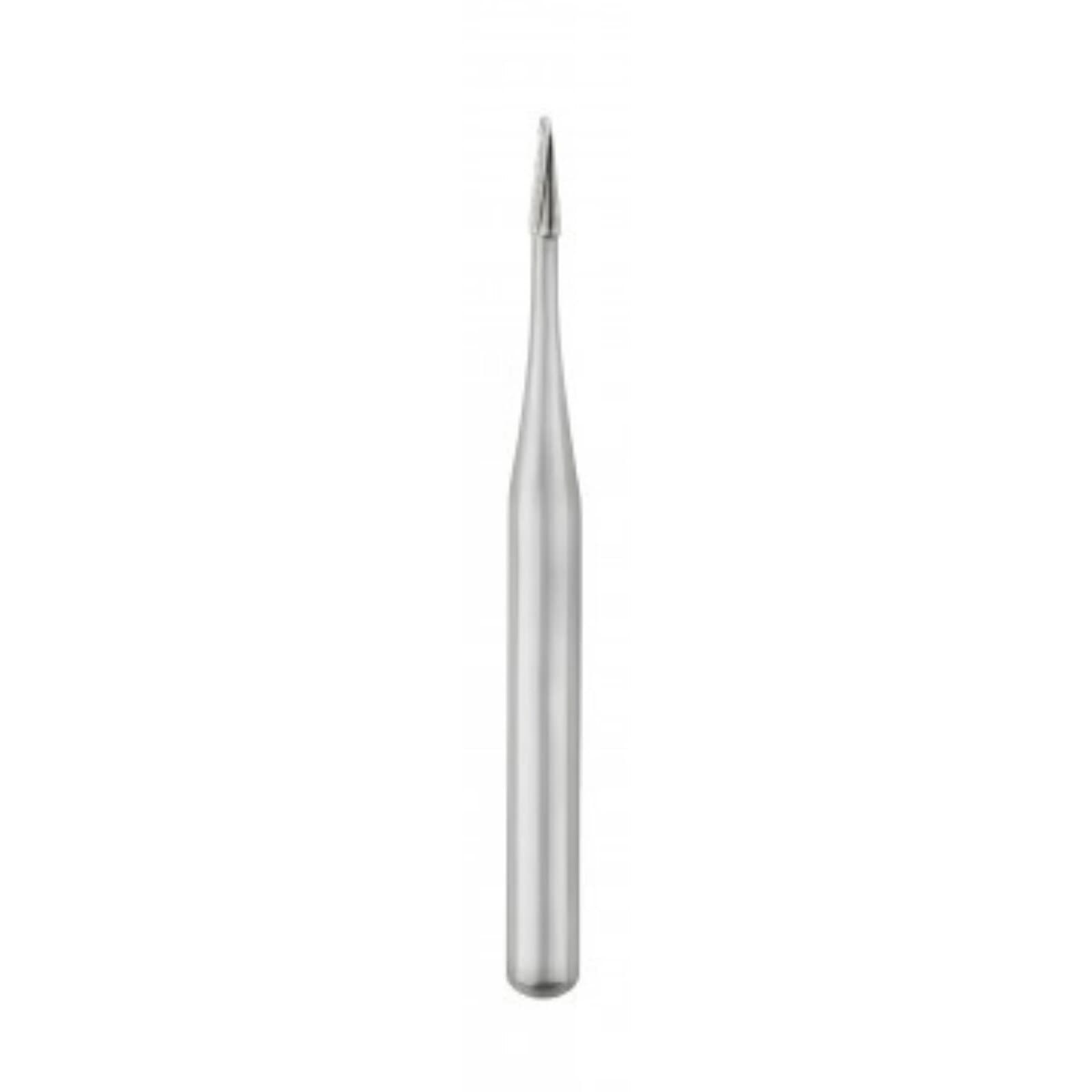 Fissurotomy Carbide Bur, FGSS, Micro Narrow Tapered Fissure (NTF), 0.7 mm, Short Shank, 10/Pk, 18016 thumbnail 3