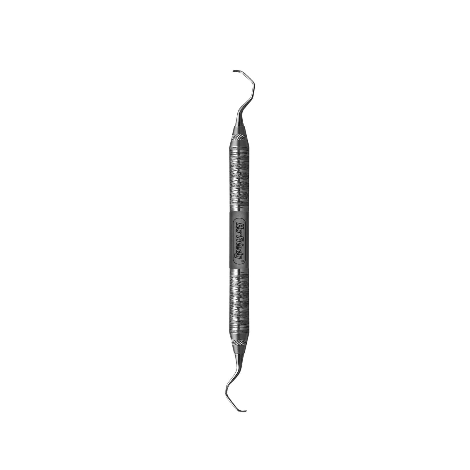 Hu-Friedy Langer Curette 17/18 Rigid, #6 Satin Steel Handle, Double-Ended, SL17/18R6 thumbnail 2