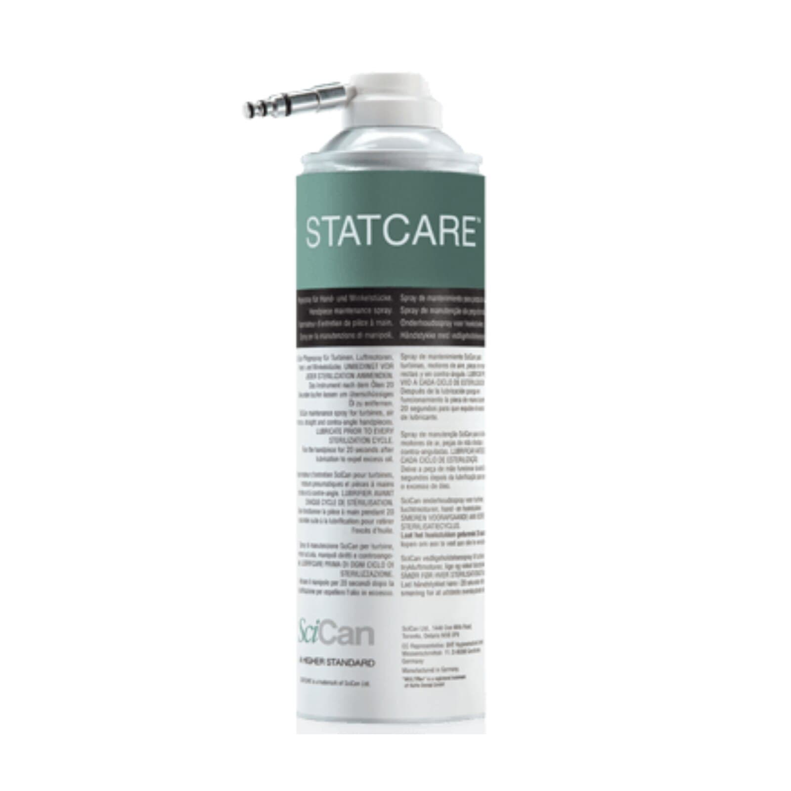 Statcare Handpiece Maintenance Spray, 500 mL, 6/Pk, S500-6NA - Statcare Spray 500ml 6/Pk - Image 1