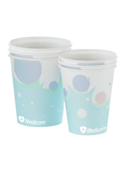 SafeBasics Poly-Coated Paper Cups, 5 oz, Bubbles Design, 1000/Pk, 115-CH thumbnail 3
