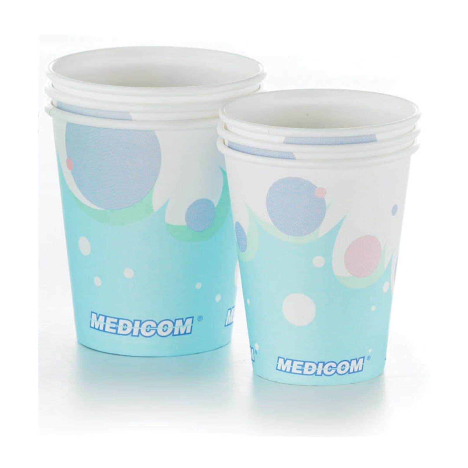 SafeBasics Poly-Coated Paper Cups, 5 oz, Bubbles Design, 1000/Pk, 115-CH thumbnail 4