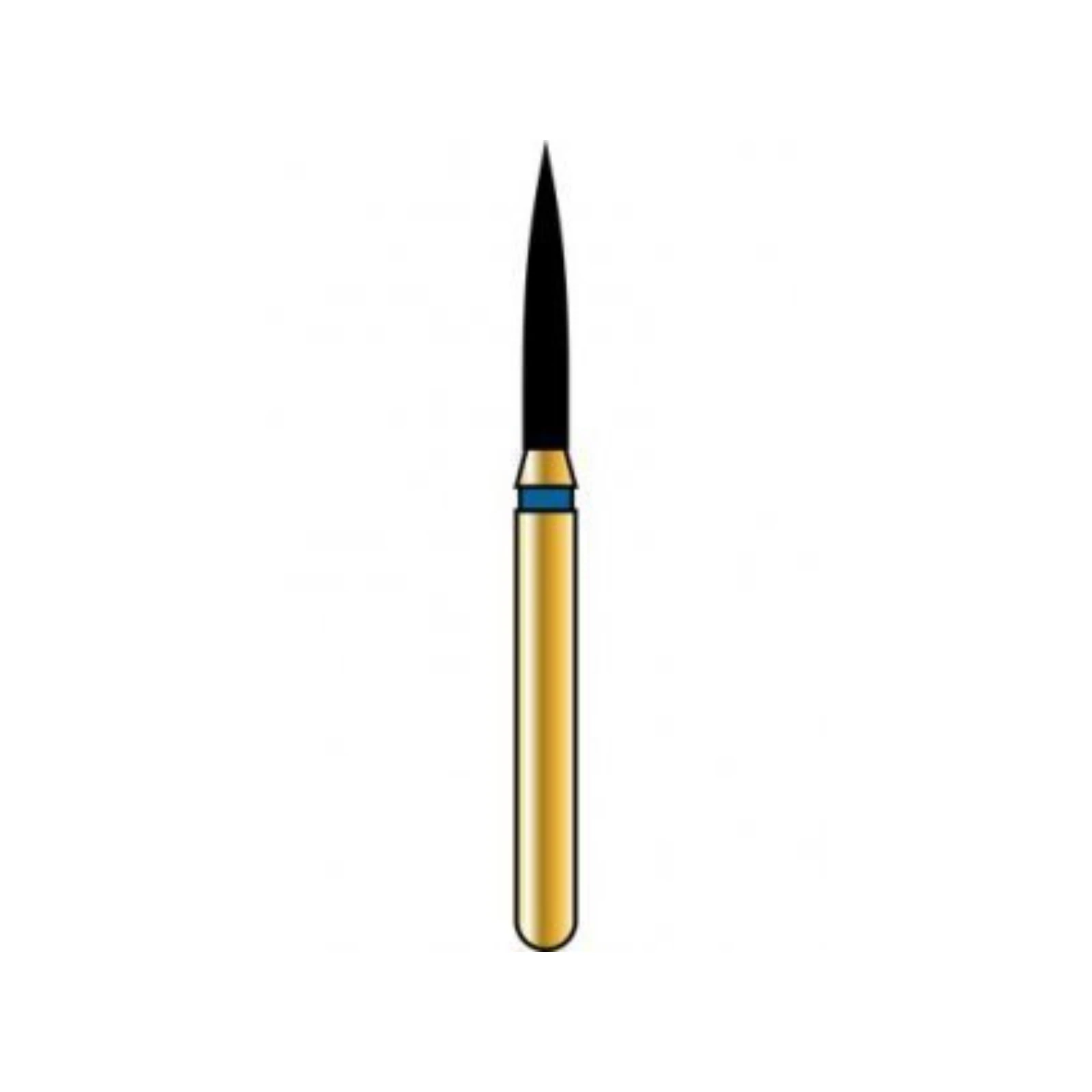 Alpen® Multi Use Diamond Bur, FG, Fine, Red, Cone Tapered Flat End, #846R, 1.6 mm Diameter, 6.0 mm Length, 5/Pkg - Alpen® Multi Use Diamond Burs – FG, Fine, Red, Cone, Tapered Flat End, 5/Pkg - # 846R, 1.6  mm Diameter, 6.0  mm Length - Image 1