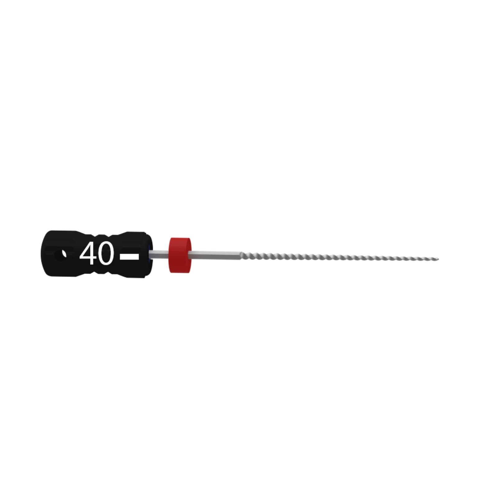 MicroMega B6 K-Files, Size #40 (N040), 25 mm, Stainless Steel, Sterile, 0.02 Taper, Pack of 6, 60029742 thumbnail 2