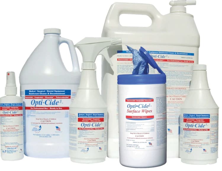 Opti-Cide-3 Surface Disinfectant, Ready-to-Use, 1 Gallon Pour Bottle, DOCP04-128 thumbnail 5