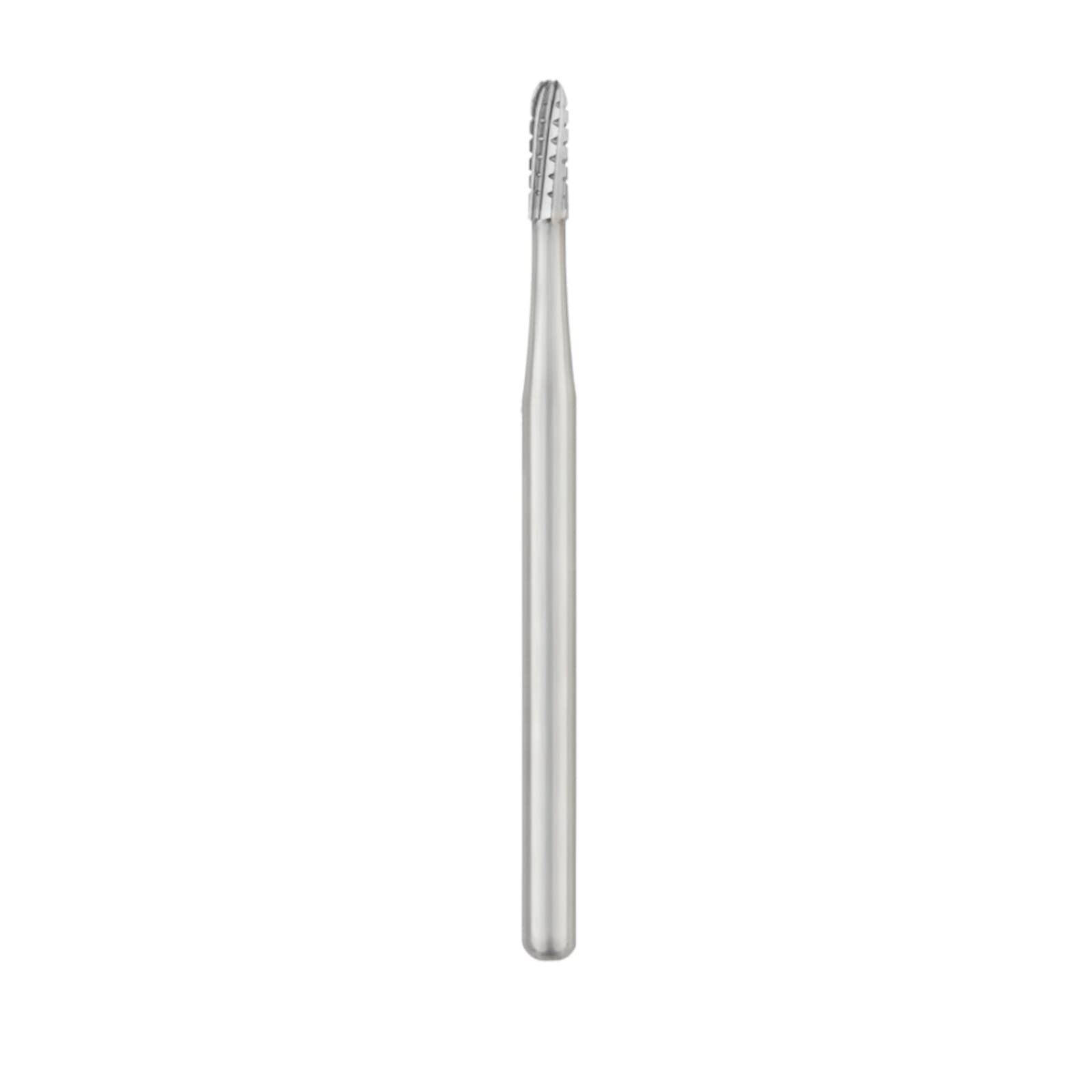 SS White Sterile Carbide Bur, FG, Straight Fissure Round End Crosscut, #1558, 25/Roll thumbnail 2