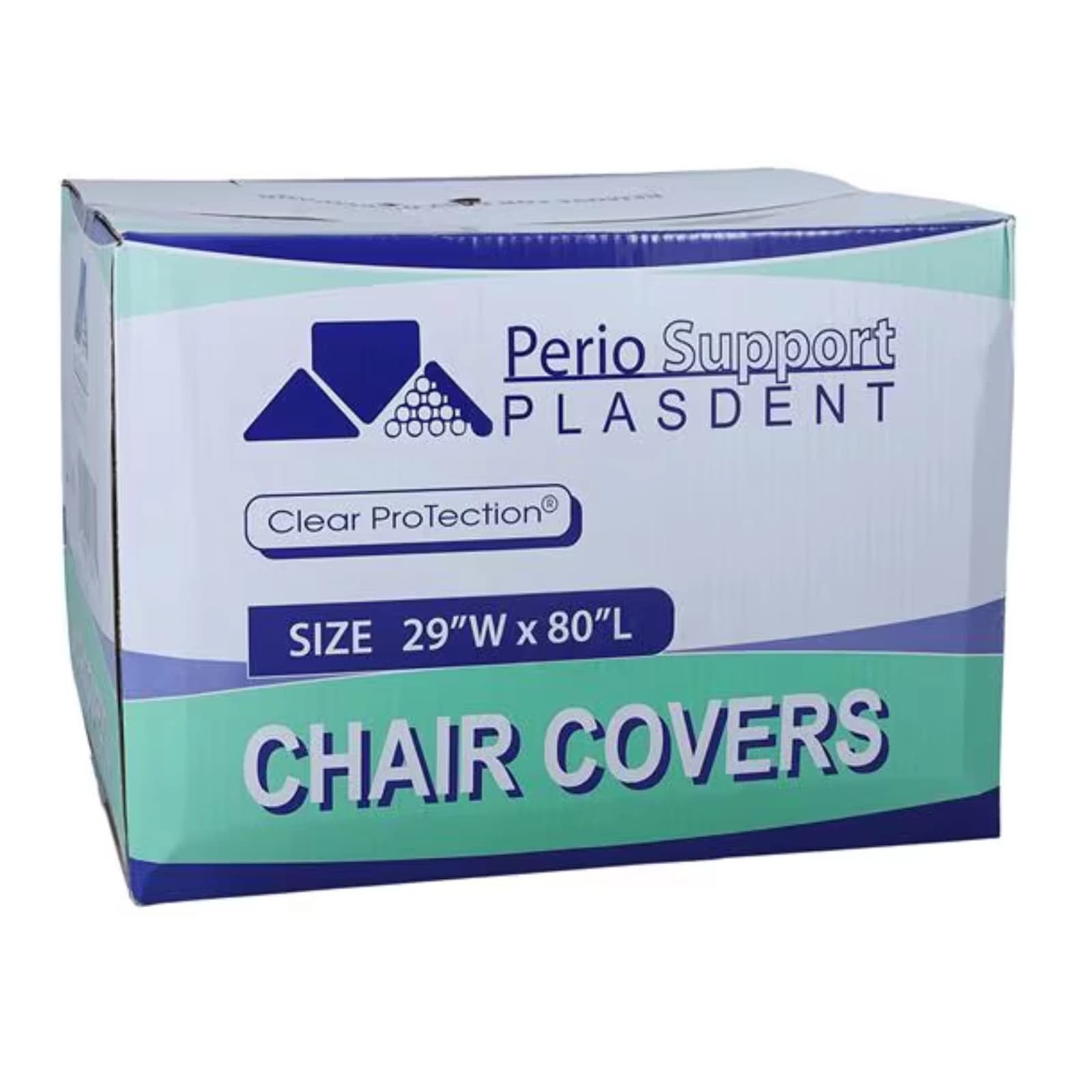 Plasdent Full Chair Covers, Extra Long, 2-Sided Clear, 29" x 80", 125/Box, PS3850 thumbnail 6