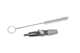 DCI International Economy Saliva Ejector Valve, with Plastic Lever and Threaded Tip, Anodized Aluminum, Quick Disconnect, 1/Pk, 5650 thumbnail 2