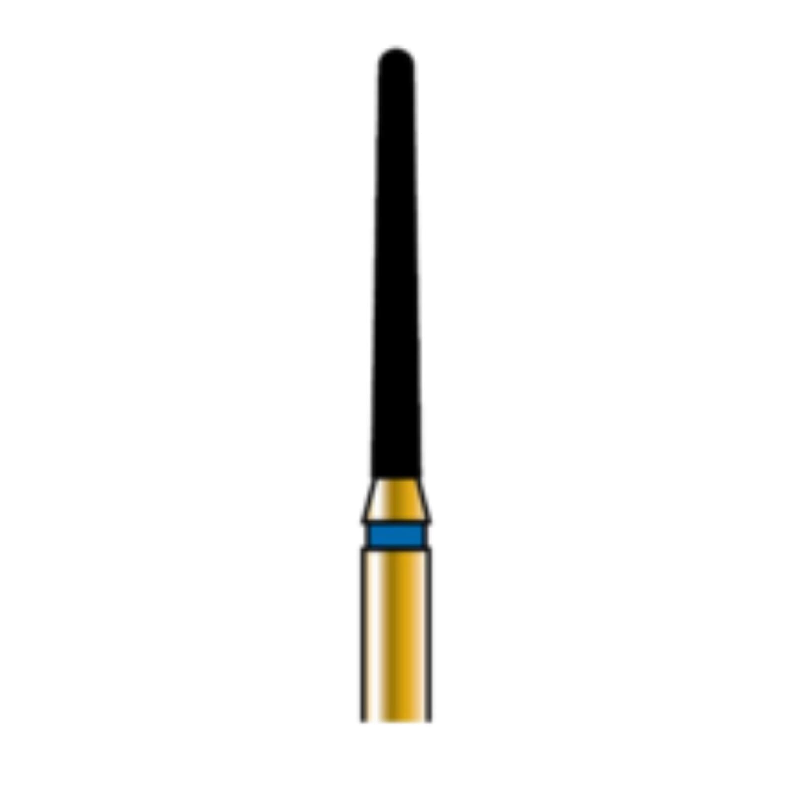 Alpen Multi-Use Diamond Bur, FG, Round End Taper, #850, 1.2 mm, Fine, Red, 5/Pk, R850F012FG thumbnail 2