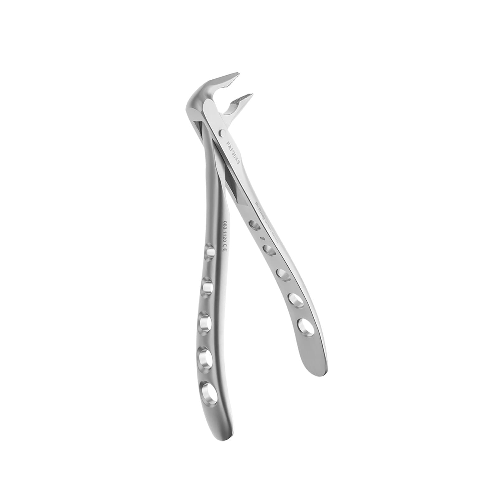 Hu-Friedy Atraumair #36 Apical Extraction Forceps, Lower Premolars/Incisors, Diamond Dusted, FAF36XSD thumbnail 2