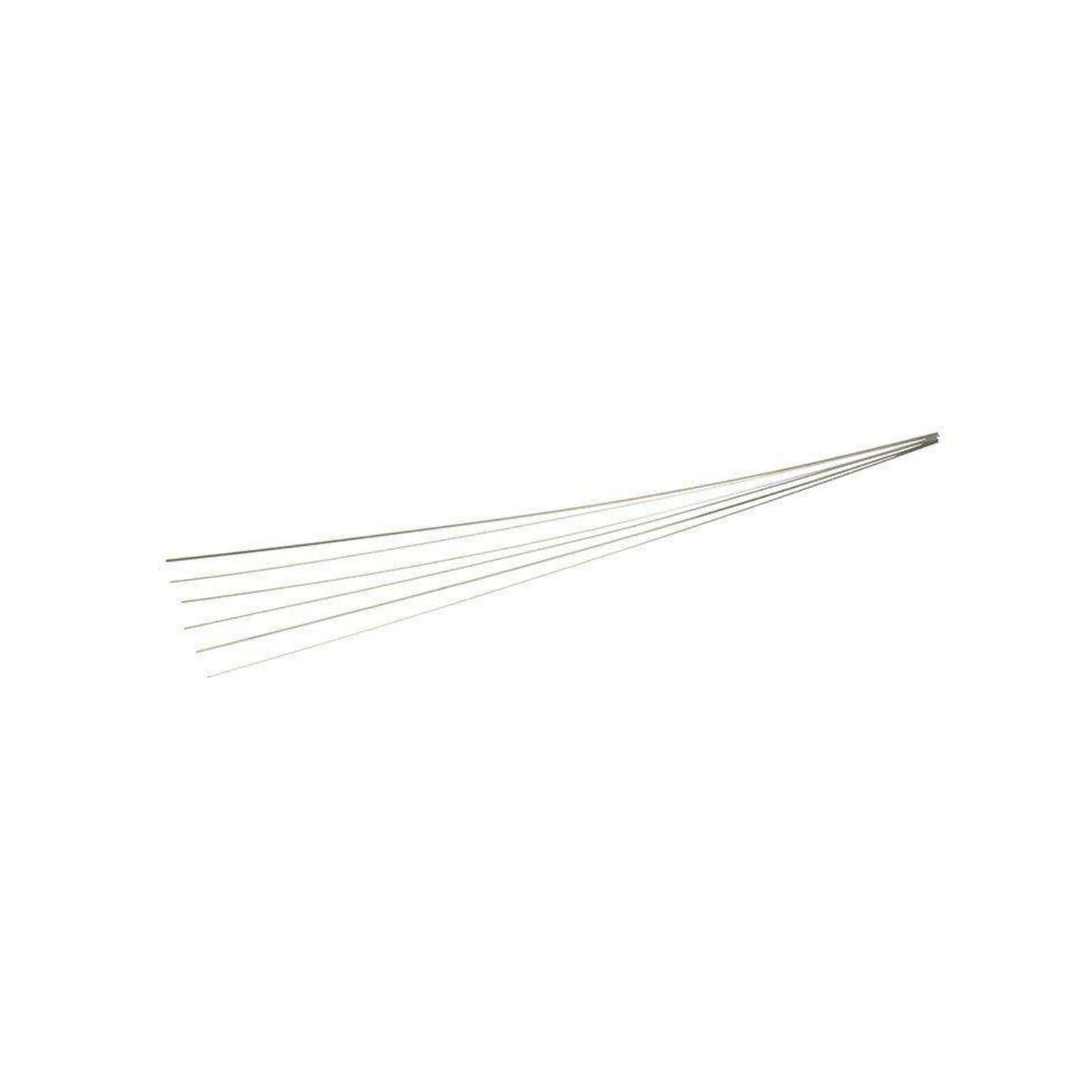 Keystone Clasp Wire, Stainless Steel, 20 Gauge (0.8mm), Round, 10 x 1ft Sections, 10/Pkg, 1900790 thumbnail 4