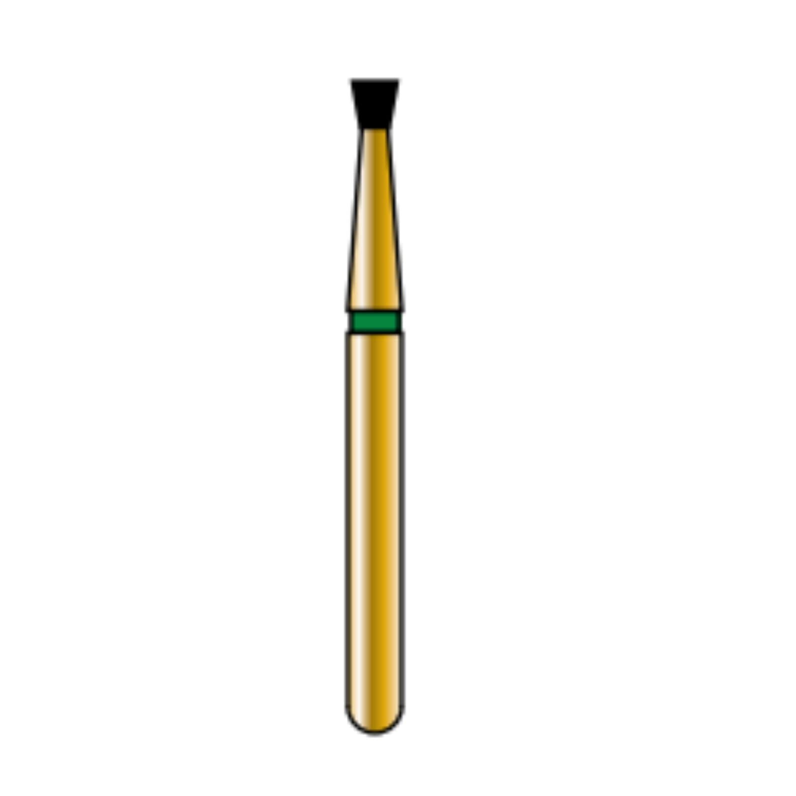Alpen Multilayer Diamond Bur, FG 805-014, Coarse Grit, Inverted Cone, 5/Pk thumbnail 2
