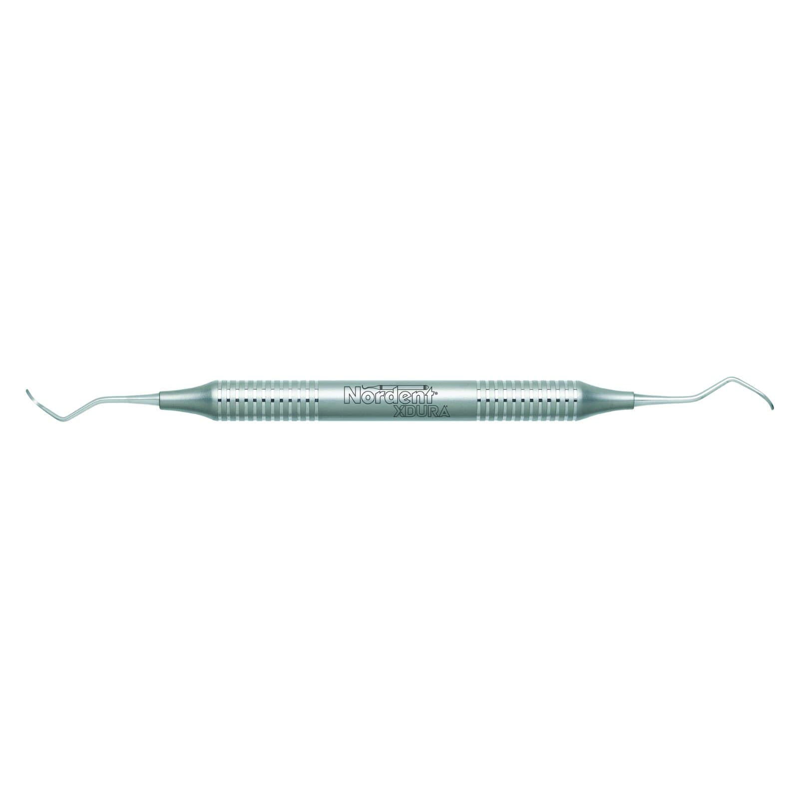 Nordent XDURA Universal Curette, Barnhart #5-6, Double-Ended, Slender Blades, DuraLite Round Handle, RENSBH5S-6S thumbnail 2