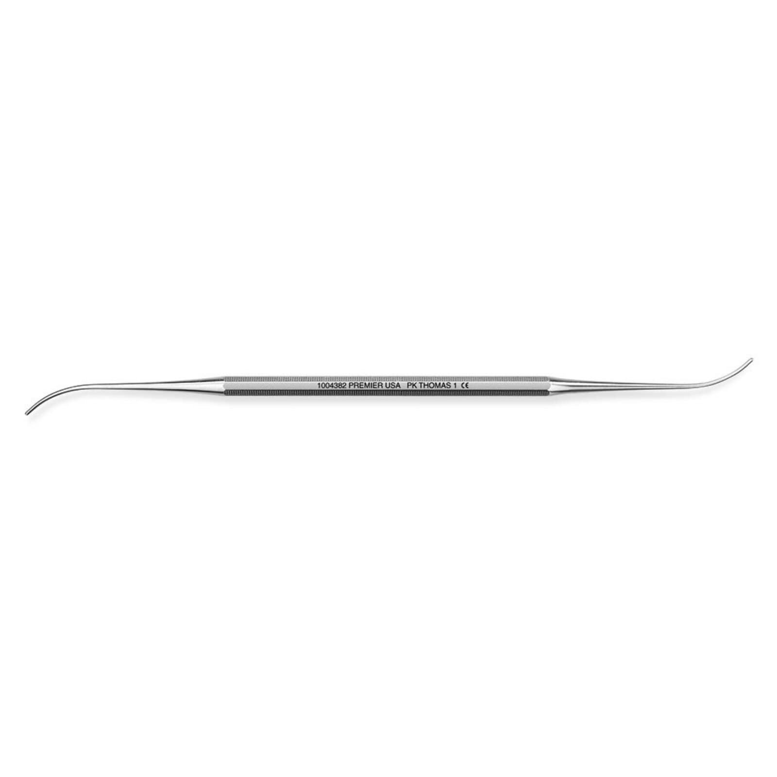 Premier PK Thomas #1 Double-Ended Waxing Instrument, Octagon Handle, DE1, 1004382 - Waxing Inst DE PK Thomas 1 - Image 1