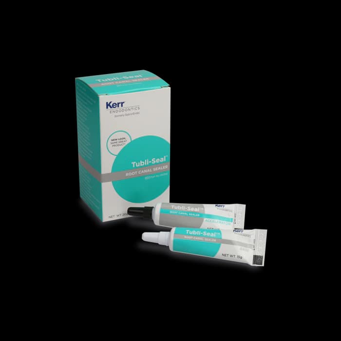 Kerr Tubli-Seal Root Canal Sealer, Standard Kit, Zinc Oxide Eugenol, 10 g Base + 3.5 g Accelerator + Mixing Pad, 00340 thumbnail 14