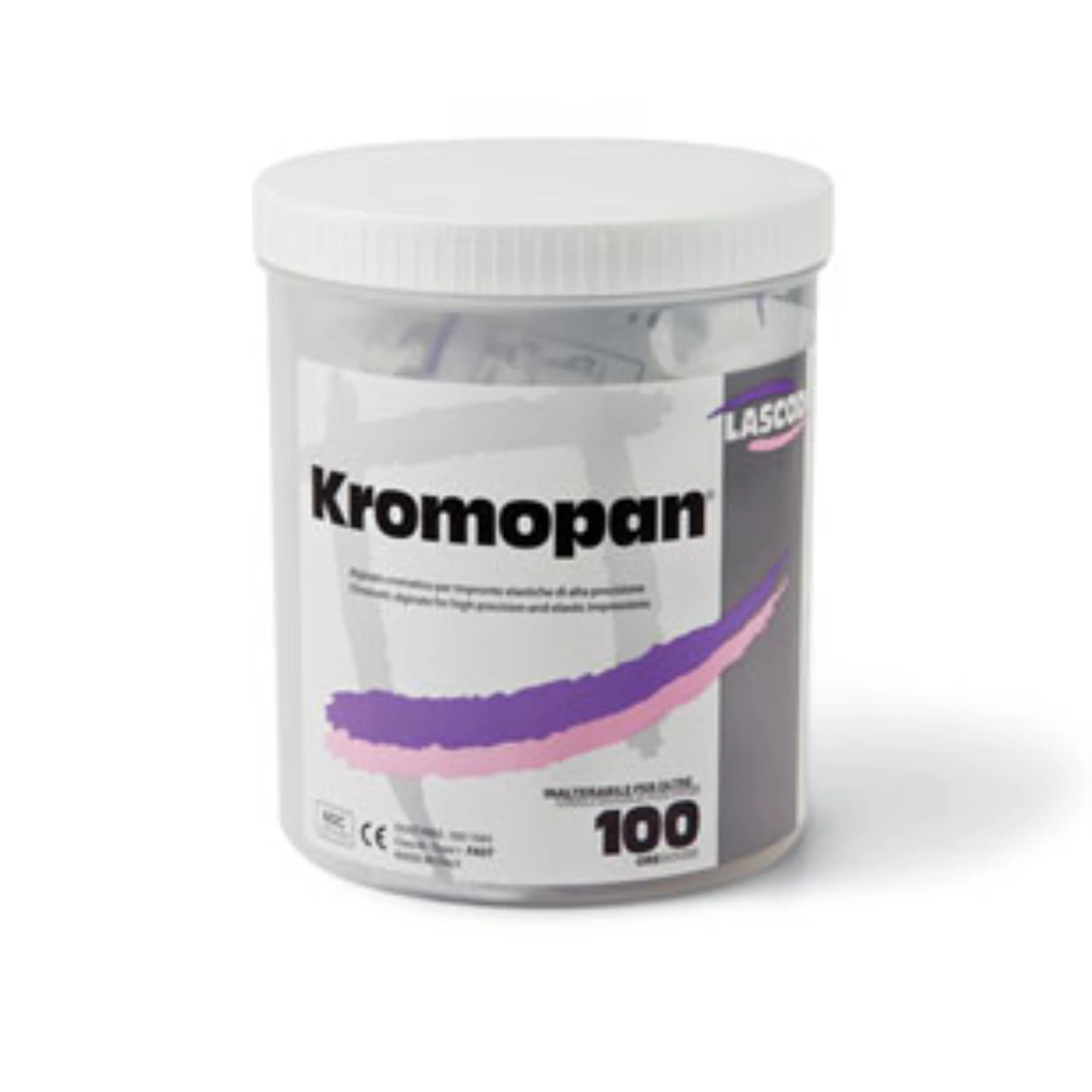 Kromopan 100 Chromatic Dust-Free Fast Set Alginate, Mint, 1 lb Canister, KRM203 thumbnail 3