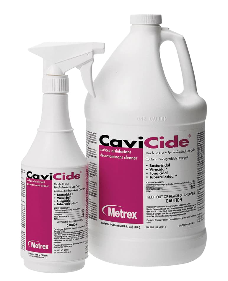 CaviCide Surface Disinfectant & Decontaminant Cleaner, 24 oz Spray Bottle, 46781-6 thumbnail 7