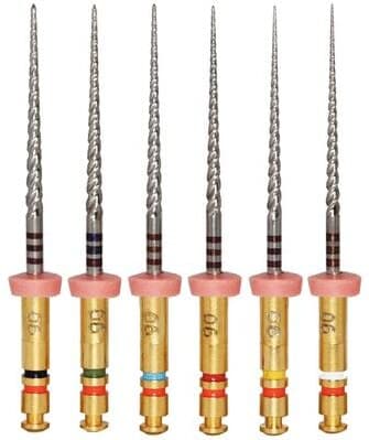 K3 Nickel-Titanium Rotary Endodontic Files, 21 mm, .06 Taper, Assorted #15-40, 6/Pk, 825-6021 thumbnail 8