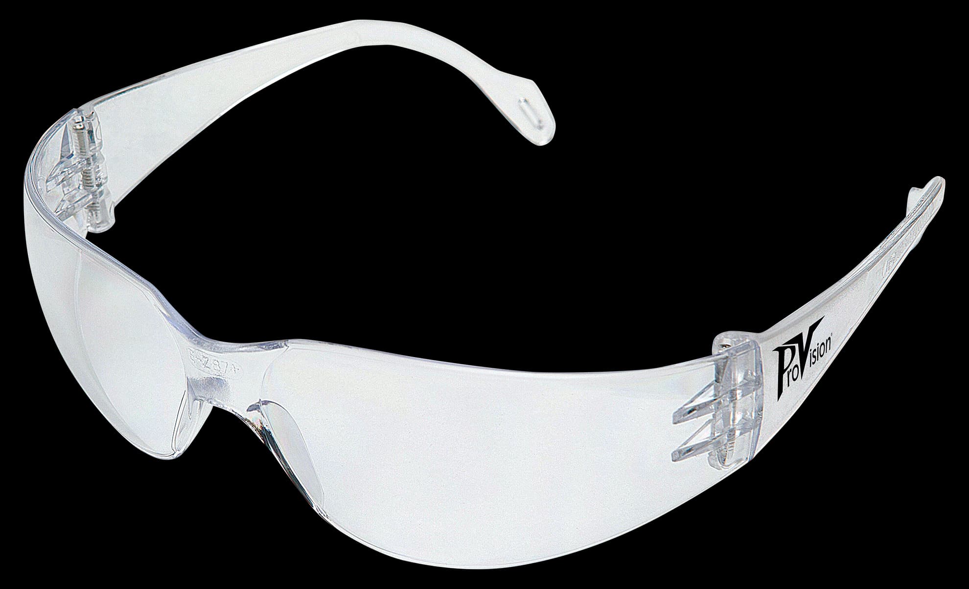 ProVision Econo Wraps Safety Eyewear, Clear Frame/Clear Lens, Full Size, 1/Pk, 3601C thumbnail 12