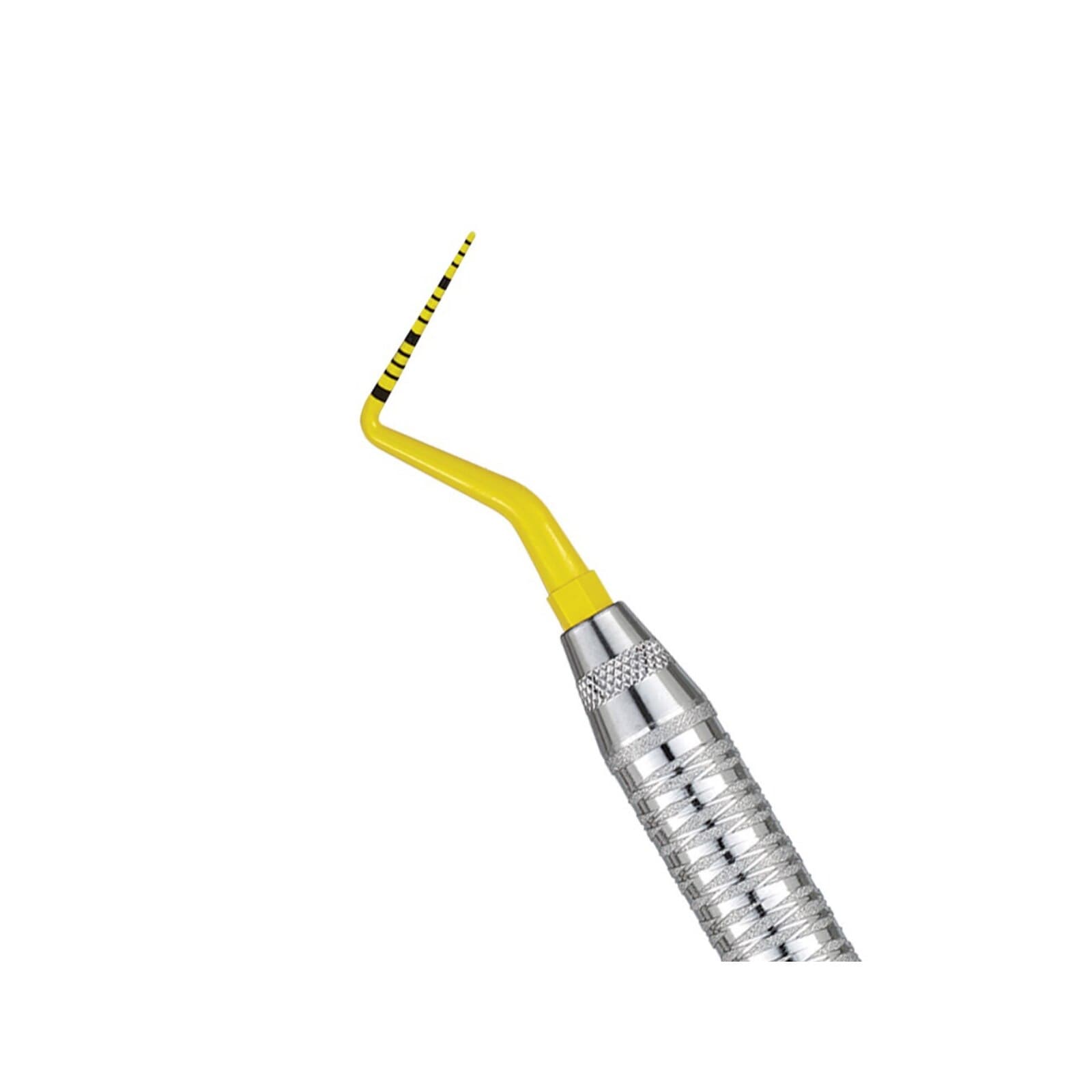 Hu-Friedy Colorvue Perio Probe Kit, #11 (3-6-8-11 Markings), Single End, #6 Satin Steel Handle, 12 Tips + 2 Handles, PCV11KIT12 thumbnail 3