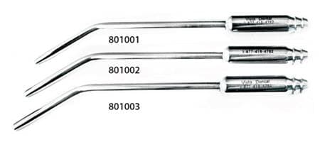 Vista Apex Appli-Vac Surgical Aspirator Tip, 2.5mm Opening, 6" Length, Stainless Steel, 15P2A (1592A) thumbnail 4