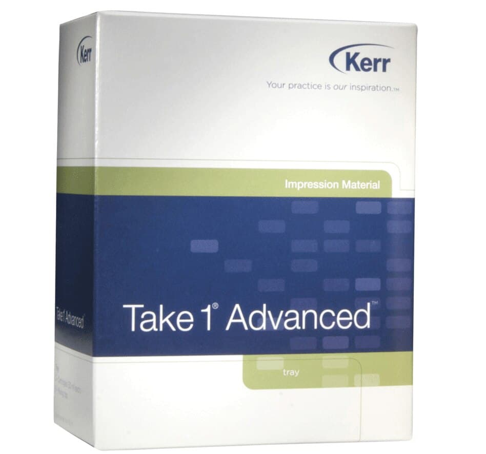 Take 1 Advanced VPS Impression Material, Tray Body Wash, Regular Set, Dark Blue, 50 ml Cartridges, 24/Pk, 33964 thumbnail 3
