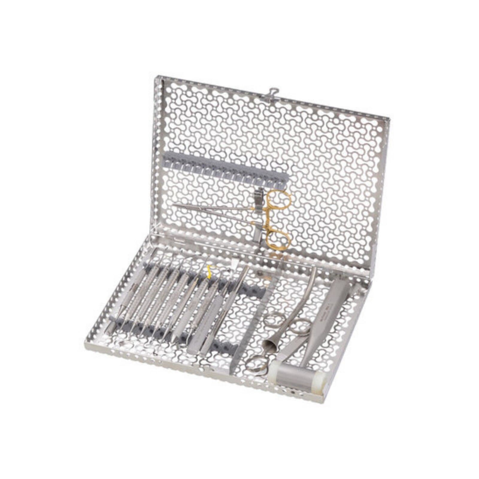 Hu-Friedy IMS Infinity Series Oral Surgery Cassette, Yellow, 14.5" x 1.25" x 8", IMNOS5 thumbnail 2