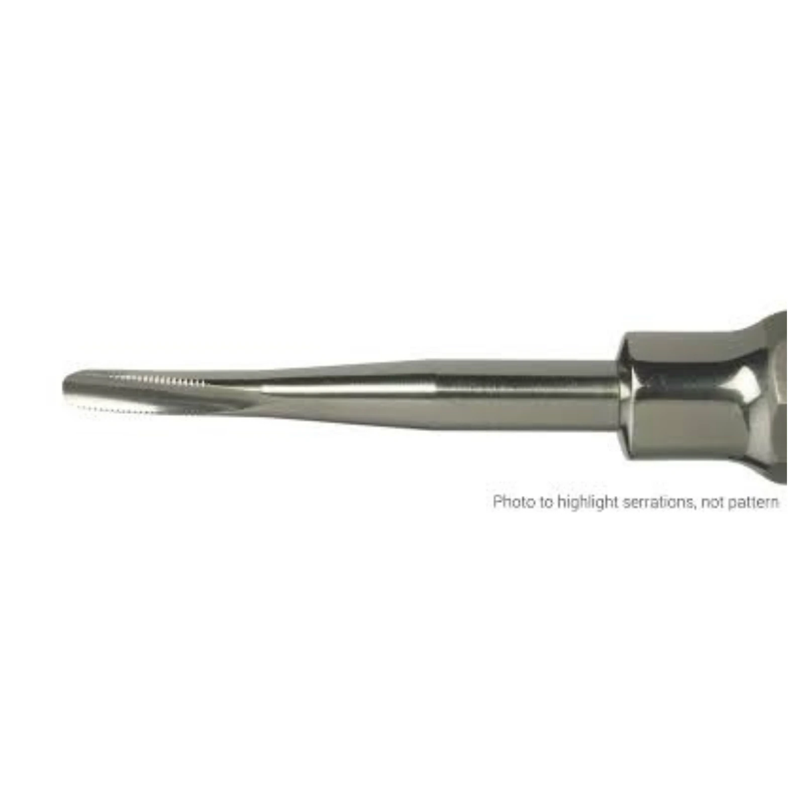 Nordent Seldin Elevator #34S, Serrated Blade, 3.7mm, Stainless Steel, E34SSR - Elevator SE Serrated Seldin #34S - Image 1